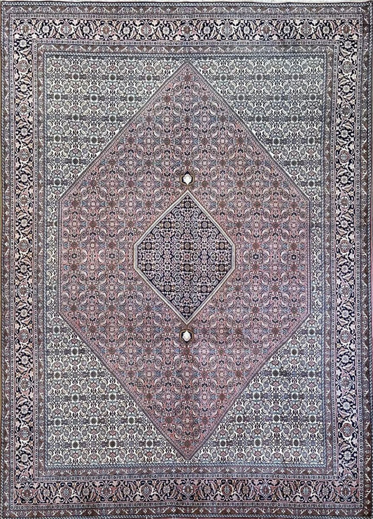 Fine Hand-Knotted Tribal Persian Bidjar Carpet