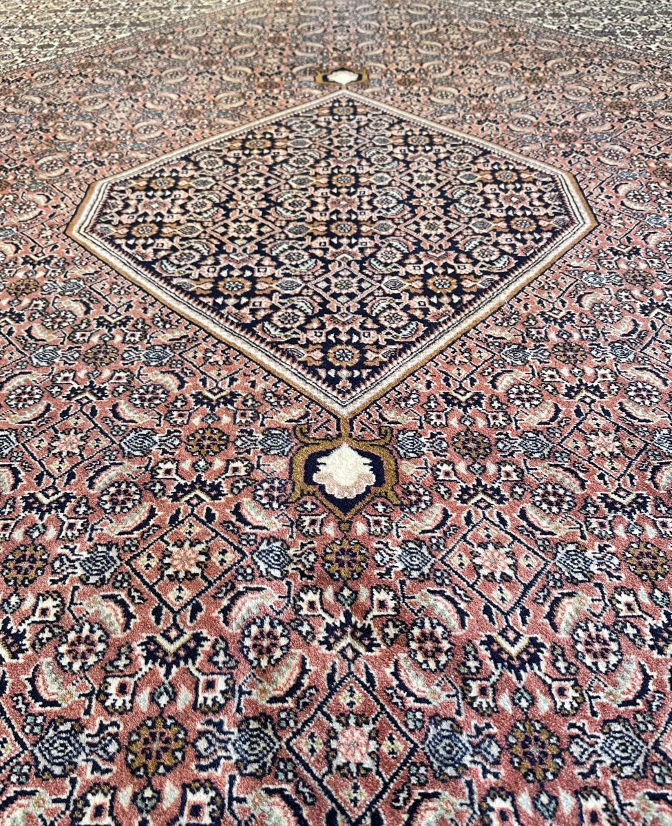 Fine Hand-Knotted Tribal Persian Bidjar Carpet