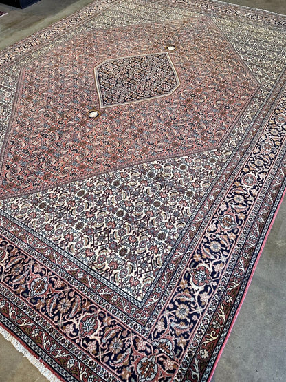 Fine Hand-Knotted Tribal Persian Bidjar Carpet