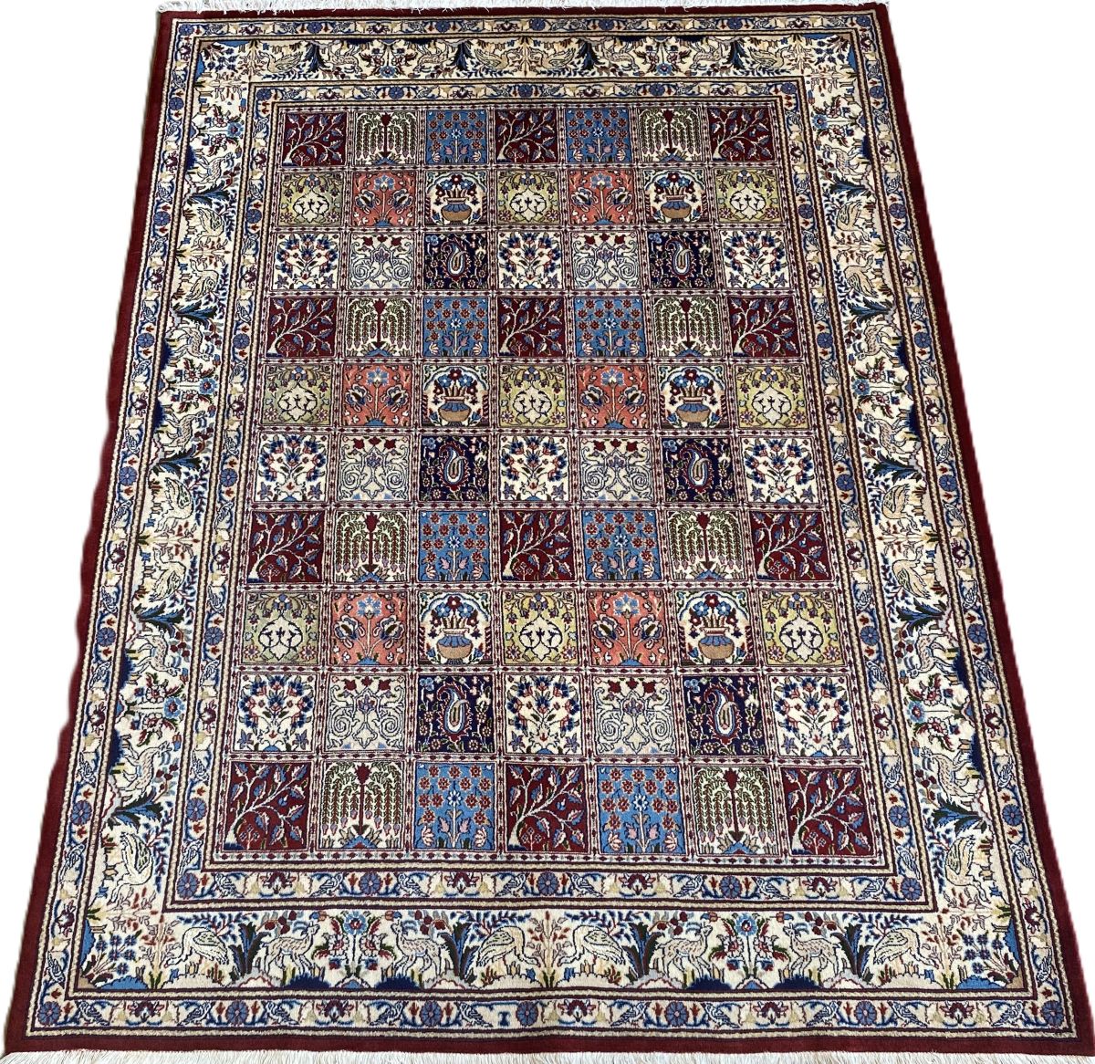 Fine Hand-Knotted Persian Birjand Mood Carpet