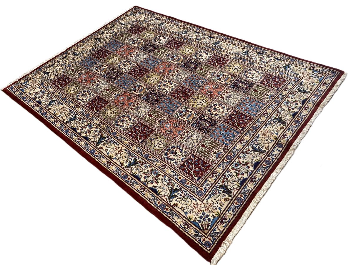 Fine Hand-Knotted Persian Birjand Mood Carpet