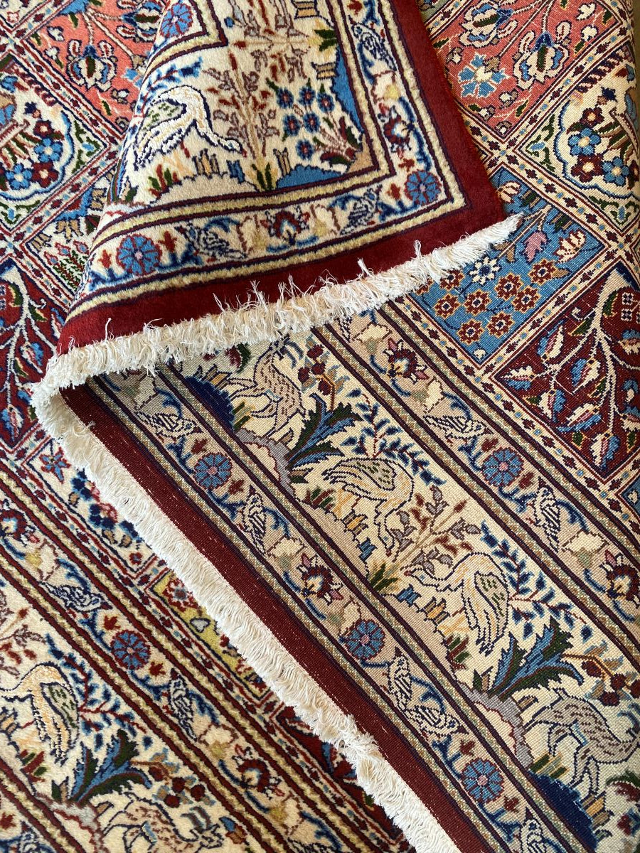 Fine Hand-Knotted Persian Birjand Mood Carpet