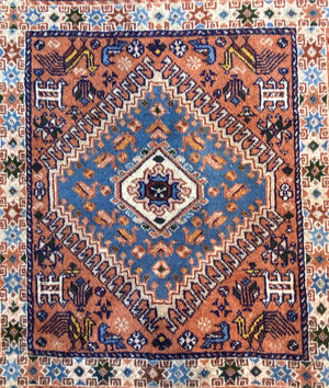 Hand-Knotted Tribal Persian Yallameh Carpet