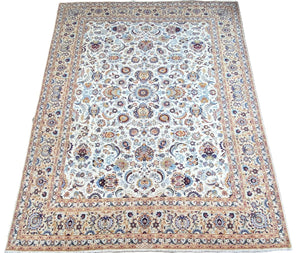 Superfine Hand-knotted Persian Kashan Carpet