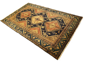 Hand-Knotted Tribal Persian Kohi Rug