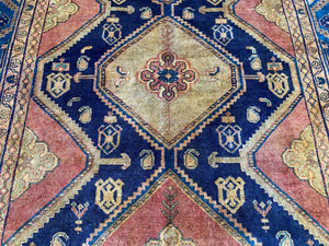 Hand-Knotted Tribal Persian Kohi Rug