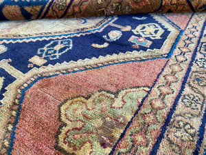 Hand-Knotted Tribal Persian Kohi Rug