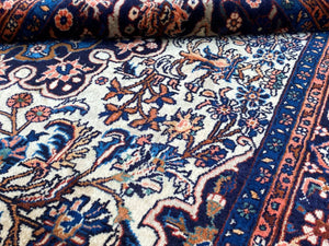 Hand-Knotted Persian Bidjar Carpet