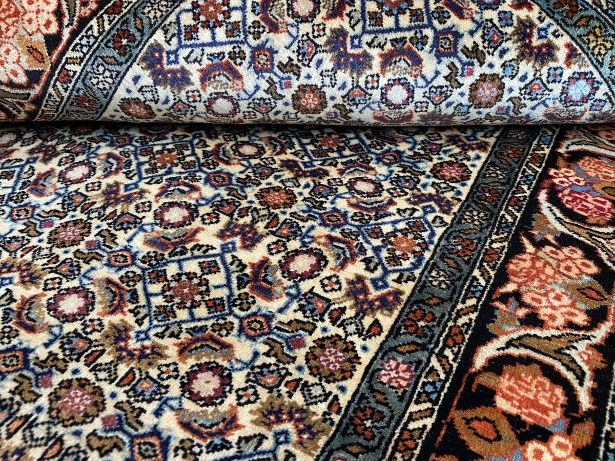 Hand-Knotted Tribal Persian Bidjar Rug