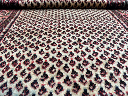 Hand-knotted Persian Mir Seraband Runner