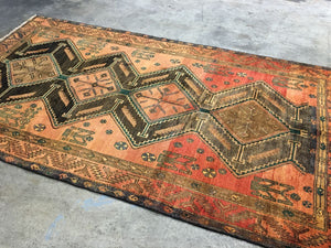 Handmade Tribal Persian Zagheh Rug