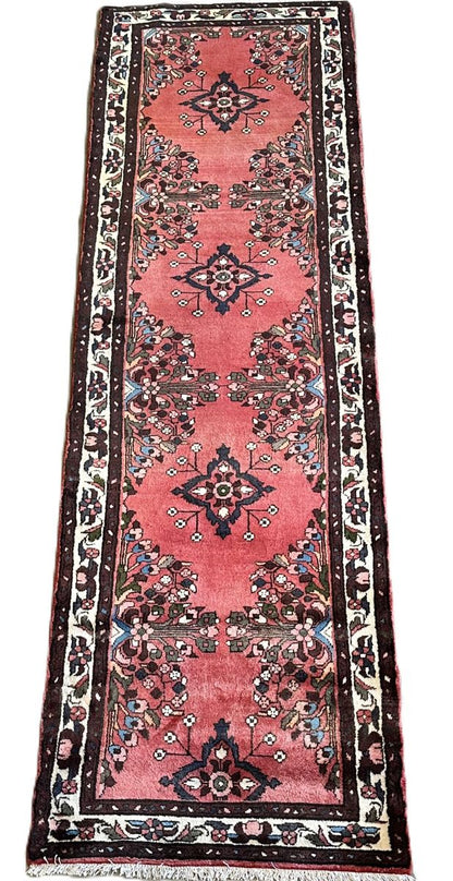 Traditional Hand-Knotted Persian Mehraban Runner