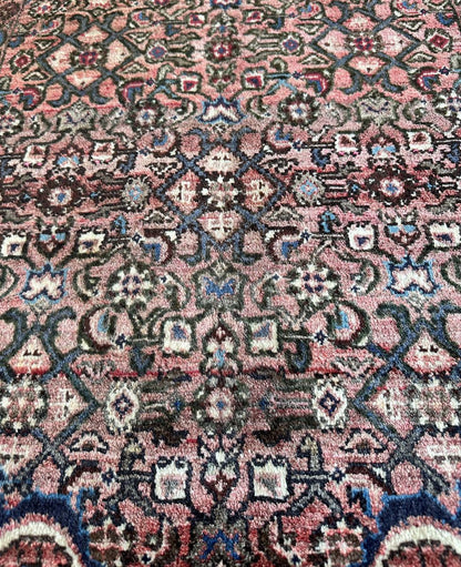Hand-Knotted Tribal Persian Enjelas Rug