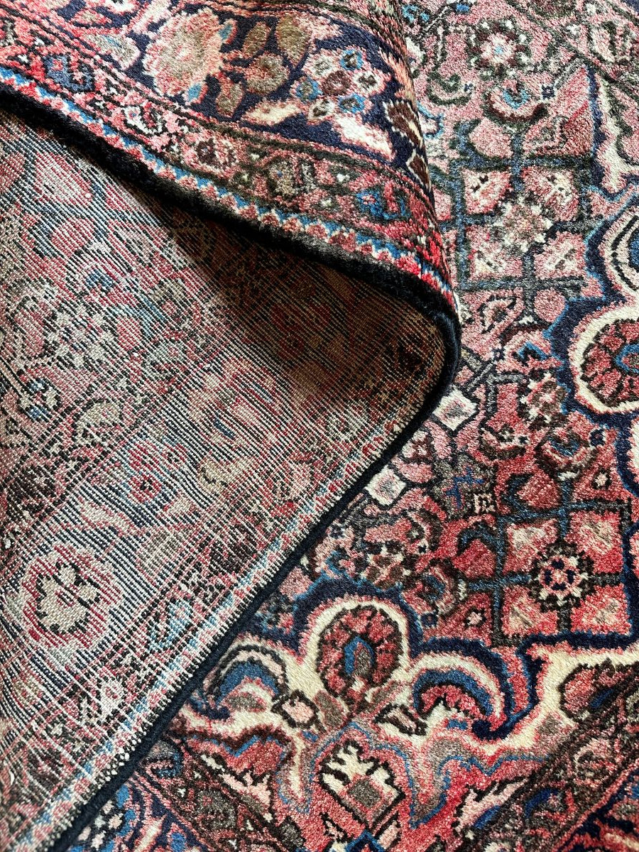 Hand-Knotted Tribal Persian Enjelas Rug
