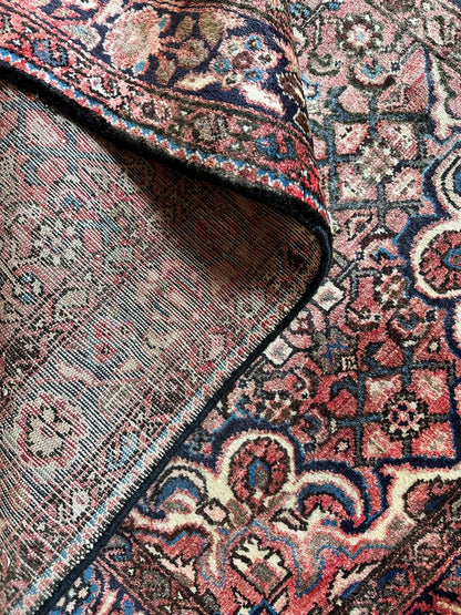 Hand-Knotted Tribal Persian Enjelas Rug