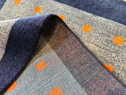 Hand-Knotted Tribal Persian Gabbeh Rug