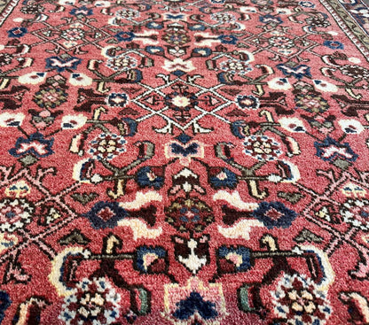Hand-Knotted Tribal Persian Enjelas Rug