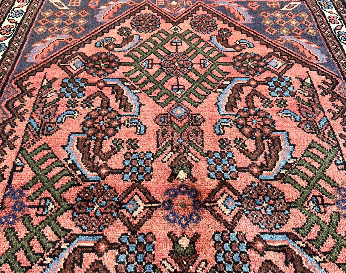 Hand-Knotted Tribal Persian Enjelas Rug