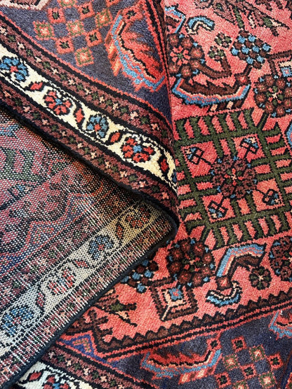 Hand-Knotted Tribal Persian Enjelas Rug