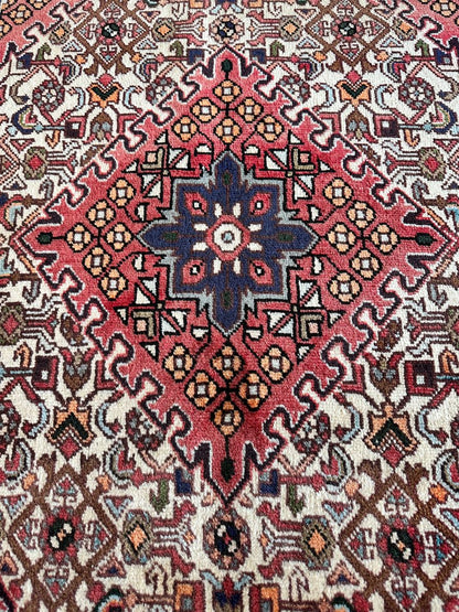 Hand-Knotted Tribal Persian Enjelas Rug