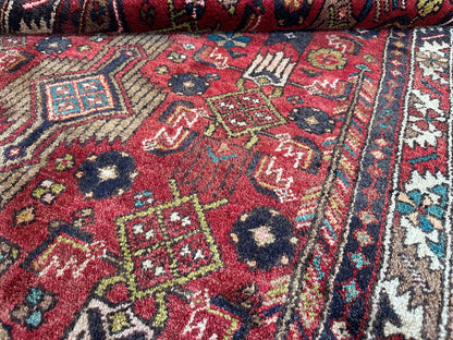 Hand-Knotted Tribal Persian Tajabad Rug