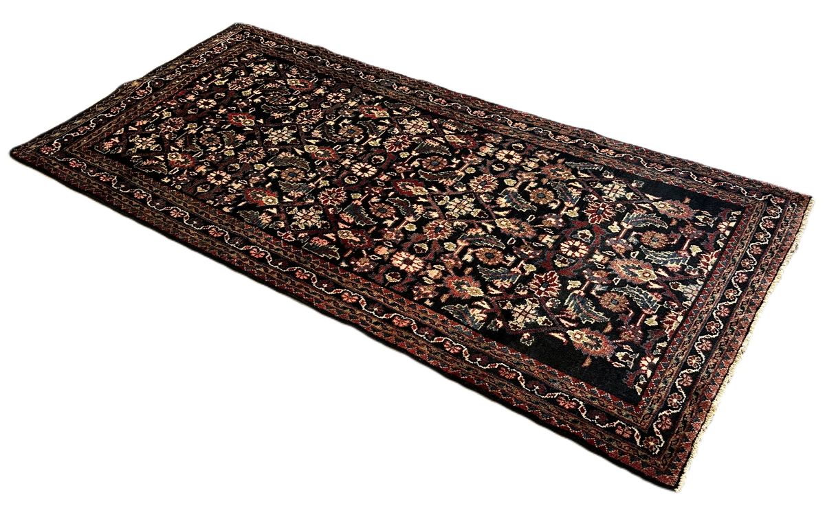 Hand-Knotted Tribal Persian Malayer Runner