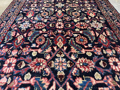 Hand-Knotted Tribal Persian Malayer Runner