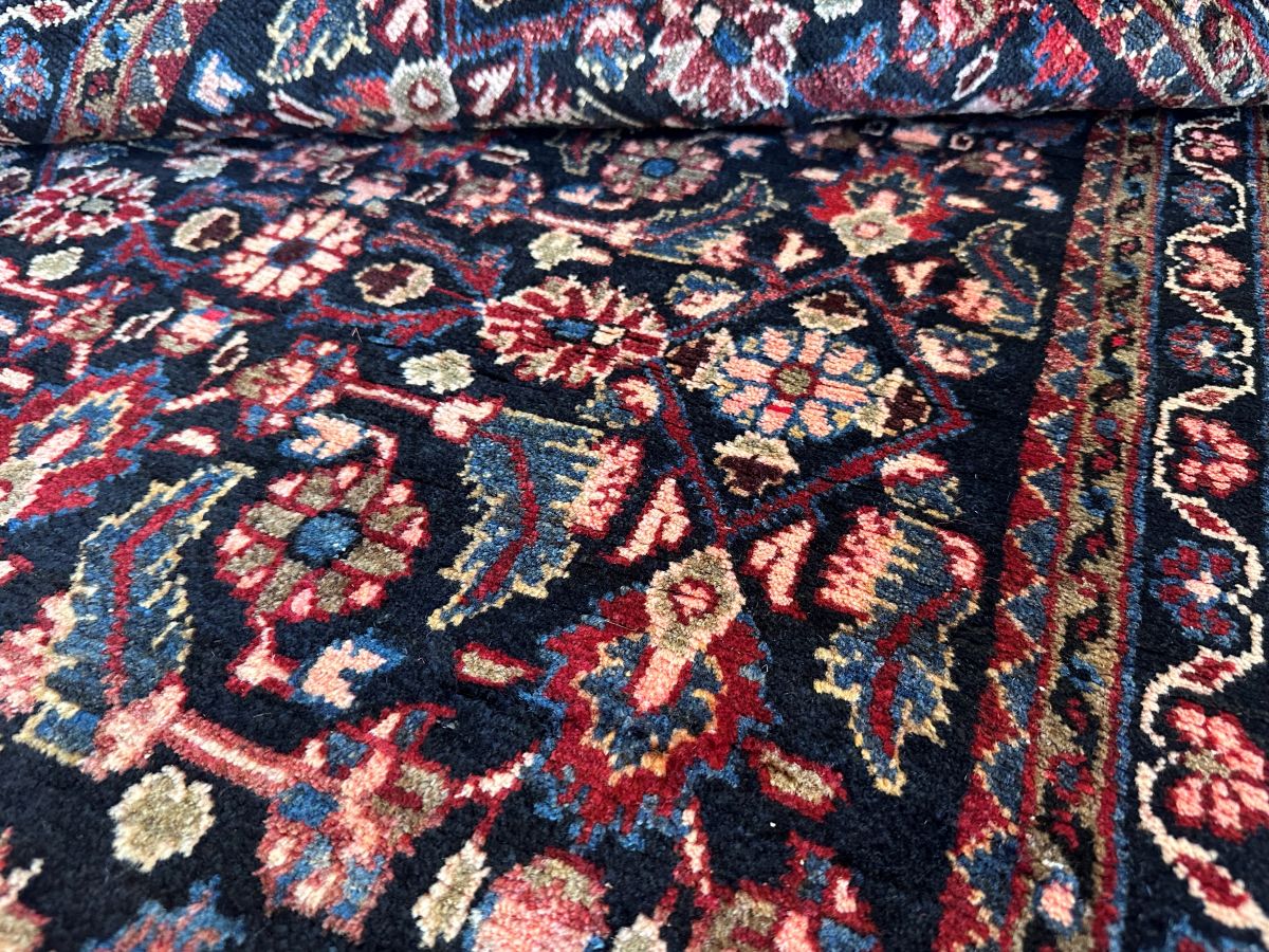 Hand-Knotted Tribal Persian Malayer Runner