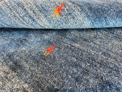 Hand-Knotted Tribal Persian Gabbeh Rug