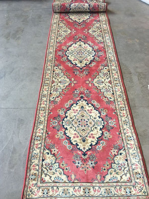 Handmade Persian Kashan Runner