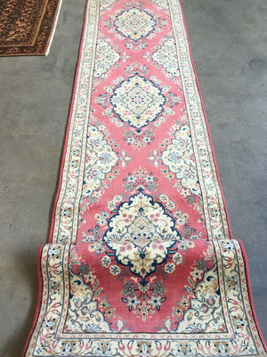 Handmade Persian Kashan Runner