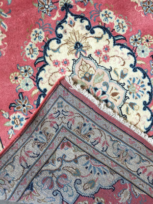 Handmade Persian Kashan Runner