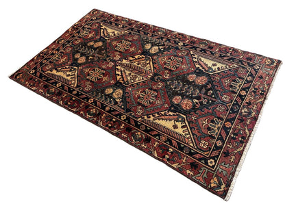 Hand-Knotted Tribal Persian Bakhtiar Rug