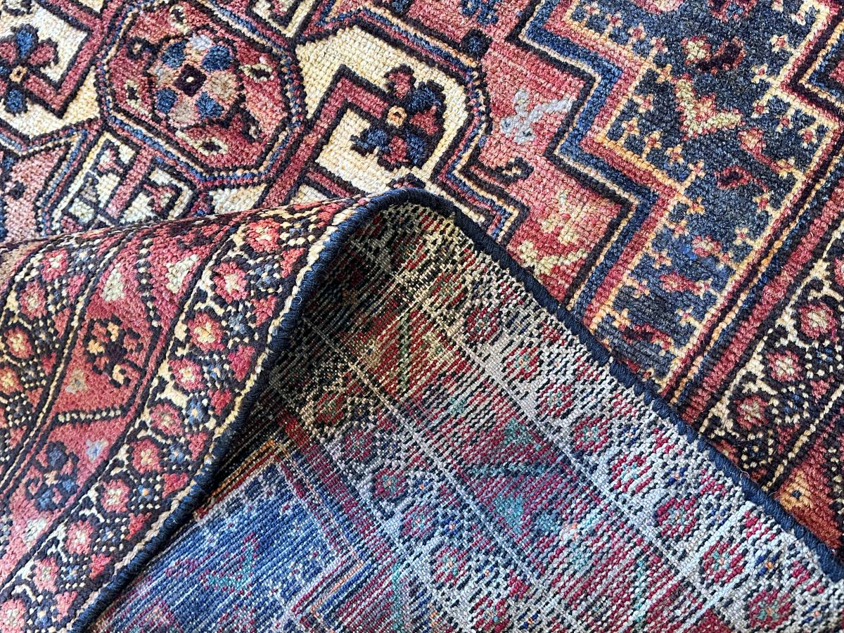 Hand-Knotted Tribal Persian Toyserkan Rug