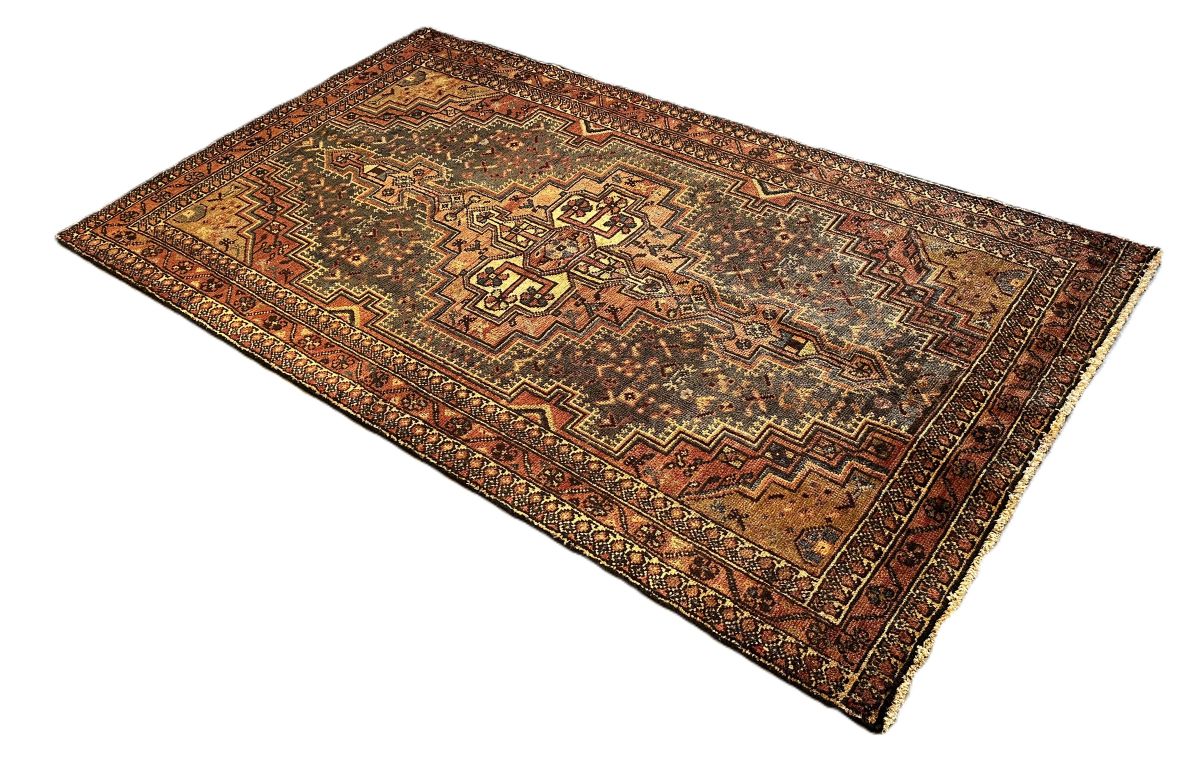 Hand-Knotted Tribal Persian Toyserkan Rug
