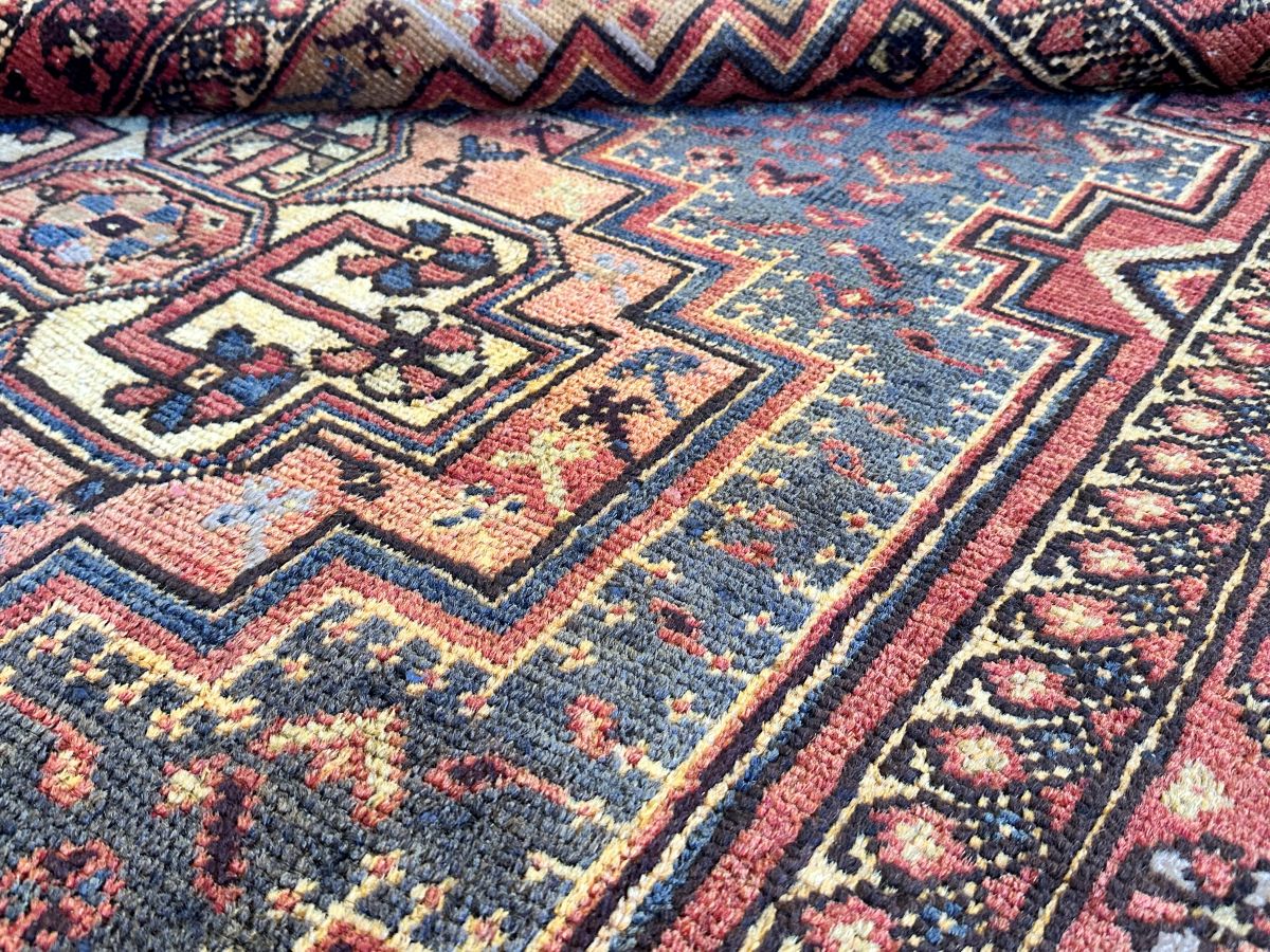 Hand-Knotted Tribal Persian Toyserkan Rug