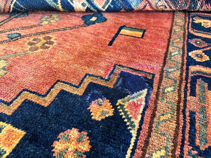 Hand-Knotted Tribal Persian Luri Rug