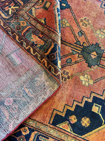 Hand-Knotted Tribal Persian Luri Rug