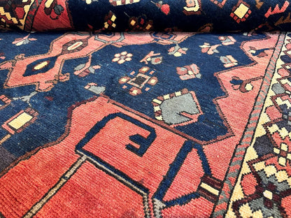 Hand-Knotted Tribal Persian Bakhtiar Rug