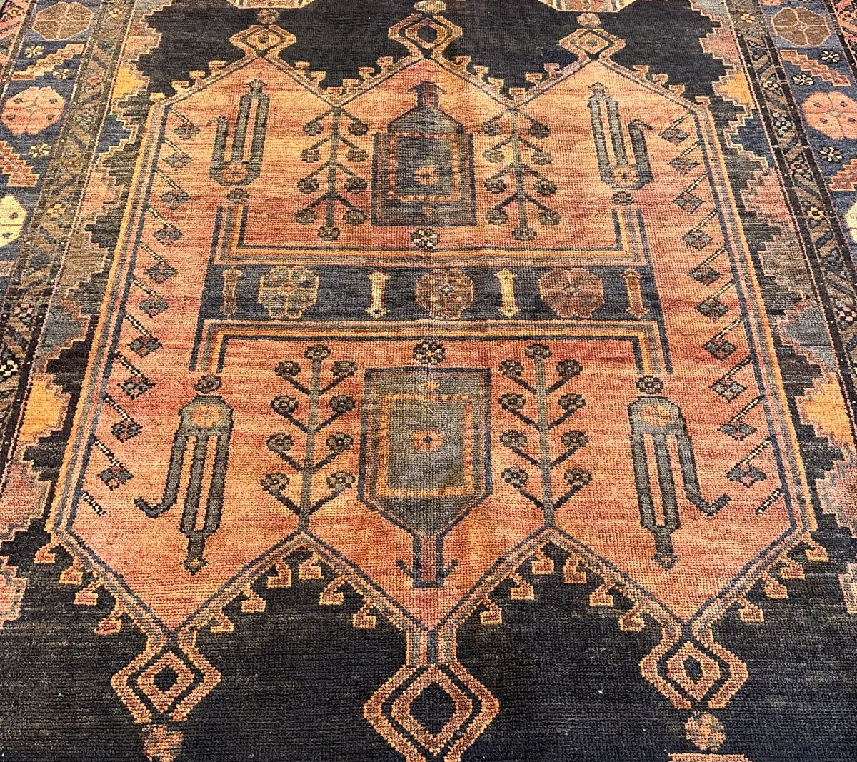 Hand-Knotted Tribal Persian Shahsavan Rug