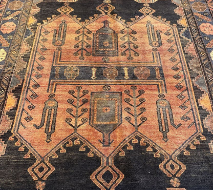Hand-Knotted Tribal Persian Shahsavan Rug