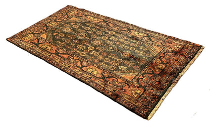 Hand-Knotted Tribal Persian Luri Rug