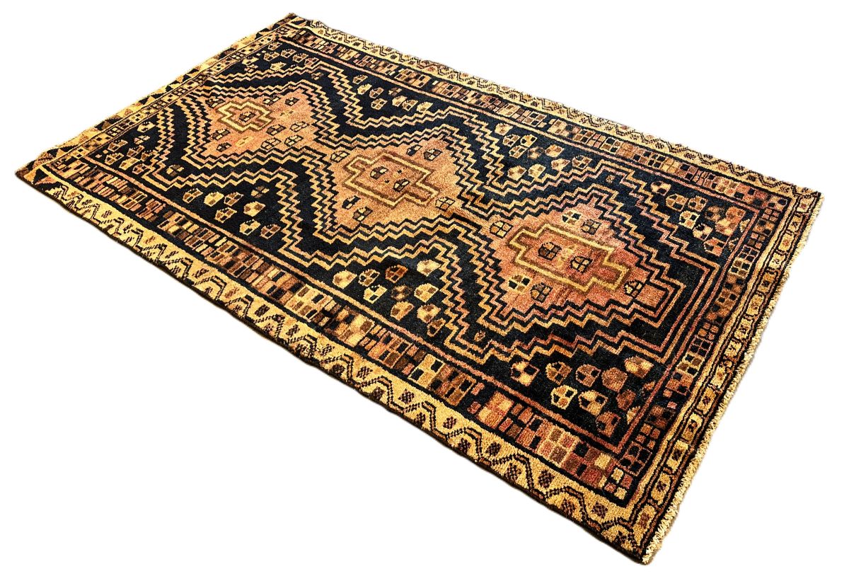 Hand-Knotted Tribal Persian Luri Rug