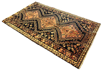 Hand-Knotted Tribal Persian Luri Rug