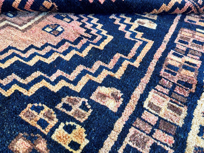 Hand-Knotted Tribal Persian Luri Rug