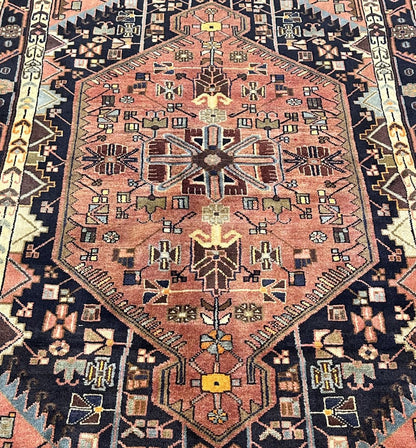 Hand-Knotted Tribal Persian Toyserkan Rug