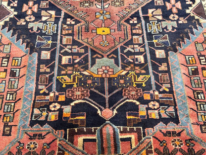 Hand-Knotted Tribal Persian Toyserkan Rug