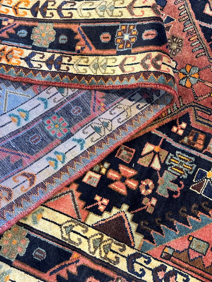 Hand-Knotted Tribal Persian Toyserkan Rug