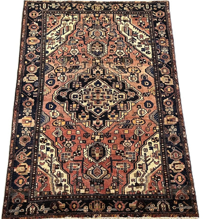 Hand-Knotted Tribal Persian Borchalou Rug