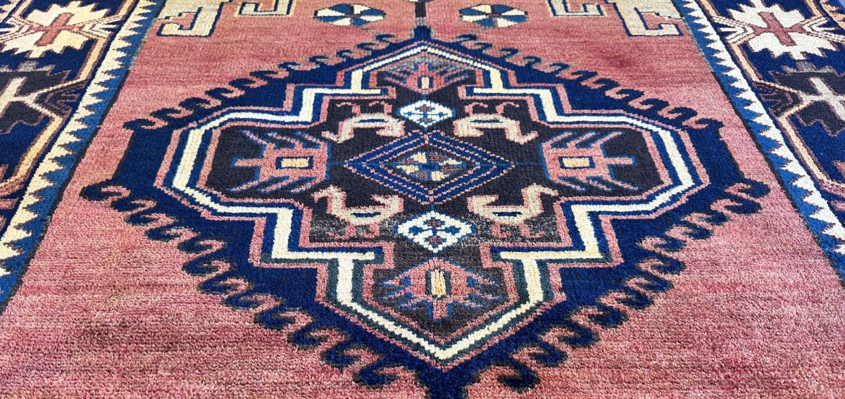 Hand-Knotted Tribal Persian Luri Rug
